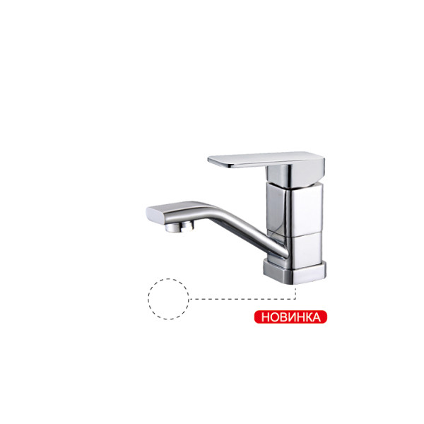 Смеситель для кухни Potato с коротким изливом (P4506) Смеситель для кухни Potato с коротким изливом (P4506)