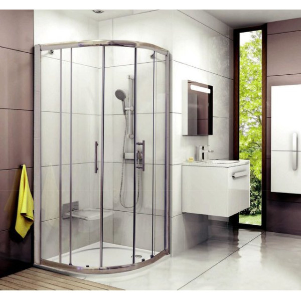 Душевой уголок Ravak Blix 90x90x190 стекло прозрачное, профиль хром (X3B270C0Z1C)