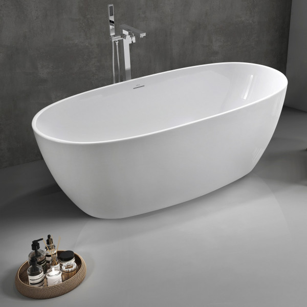 Ванна акриловая Abber 170x80x58 белая (AB9265-1.7)