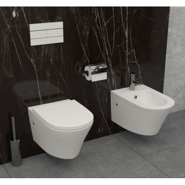 Унитаз подвесной Jacob Delafon Rodin + безободковый с креплениями (EDY102-00) Унитаз подвесной Jacob Delafon Rodin + безободковый с креплениями (EDY102-00)