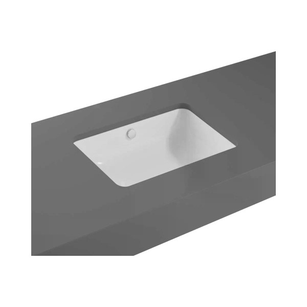 Раковина встраиваемая снизу Vitra S20 48x55 белая (7475B003-0618)