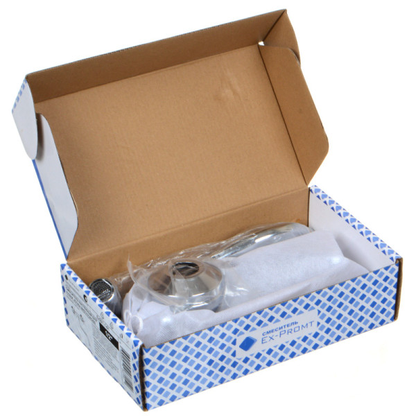 Смеситель для кухни Ex-promt Cross хром (Ex221.1-01) Смеситель для кухни Ex-promt Cross хром (Ex221.1-01)