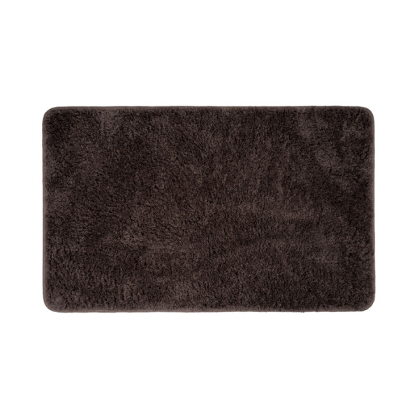 Коврик для ванной комнаты 70x120 микрофибра темно-коричневый Iddis (BSQL08Mi12IT)