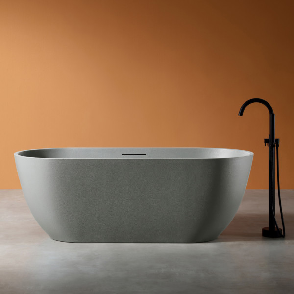 Ванна из искусственного камня Abber Frankfur 170x75 светло-серая матовая (AM9941MLG) Ванна из искусственного камня Abber Frankfur 170x75 светло-серая матовая (AM9941MLG)