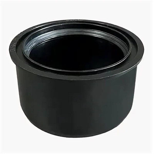 Переход 110x90 короткий PP (черный) Burke (11090B)