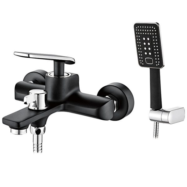 Смеситель для ванны и душа Ledeme с душевым гарнитуром (L3274B)