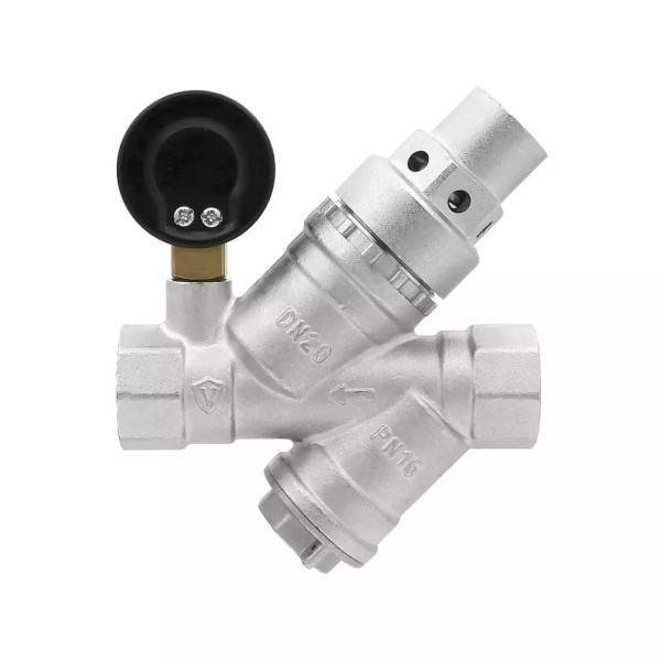 Редуктор давления 3/4" ВВ 2-5 бар PN 16 Vieir с фильтром и манометром (поршневой) (VR722)