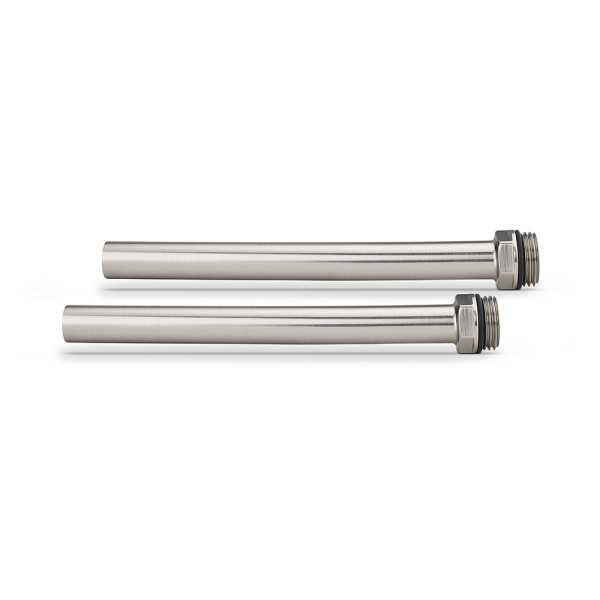 Комплект удлинителей 15х1/2"НР L=150 мм Varmega (матовый никель) (VMDV40-501504)