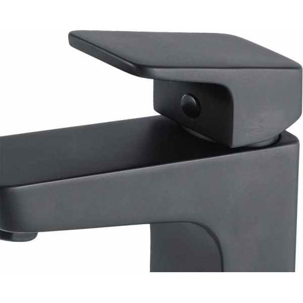 Смеситель для раковины Aquanet Gotic черный матовый (AF440-10B) Смеситель для раковины Aquanet Gotic черный матовый (AF440-10B)