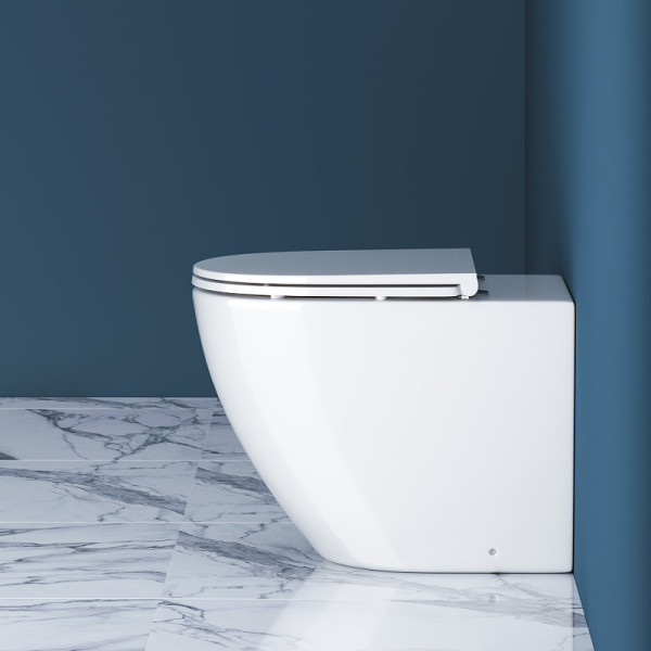 Унитаз приставной BelBagno Sfera-R безободковый (BB2141CBR/BB870SC) Унитаз приставной BelBagno Sfera-R безободковый (BB2141CBR/BB870SC)