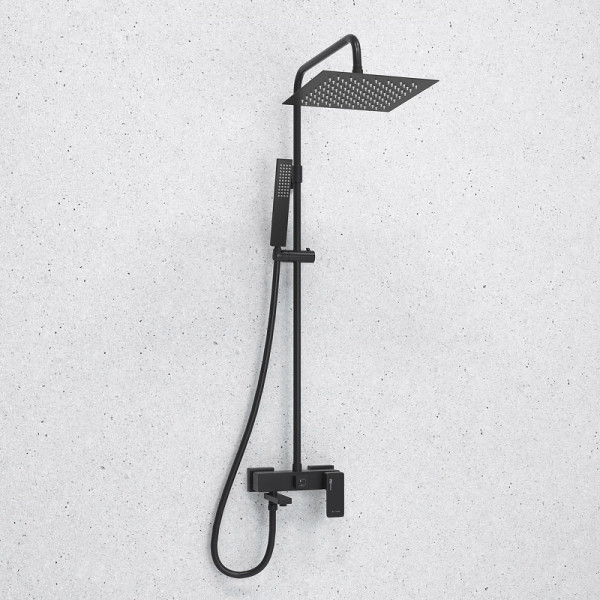 Душевая система WasserKRAFT черная (A277.255.218.BM)