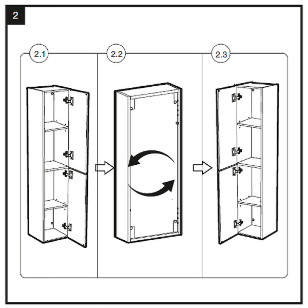 Пенал подвесной Roca Victoria Nord 30x24x150 белый (ZRU9302729) Пенал подвесной Roca Victoria Nord 30x24x150 белый (ZRU9302729)
