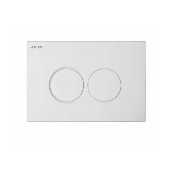 Комплект инсталляция с унитазом AM.PM MasterFit Like Aquaspin с клавишей смыва L глянц белая с сиденьем микролифт (IS100101.801900)