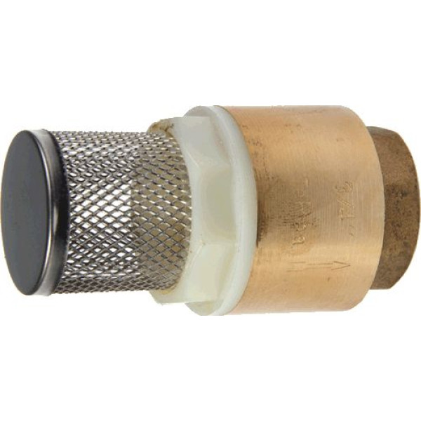 Клапан обратный вертикальный 1/2" с фильтром TeRma (с пластиковым седлом) (33948) Клапан обратный вертикальный 1/2" с фильтром TeRma (с пластиковым седлом) (33948)