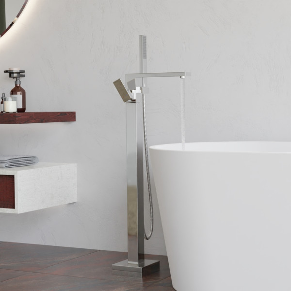 Смеситель напольный RGW Shower Panels хром (511405350-01) Смеситель напольный RGW Shower Panels хром (511405350-01)
