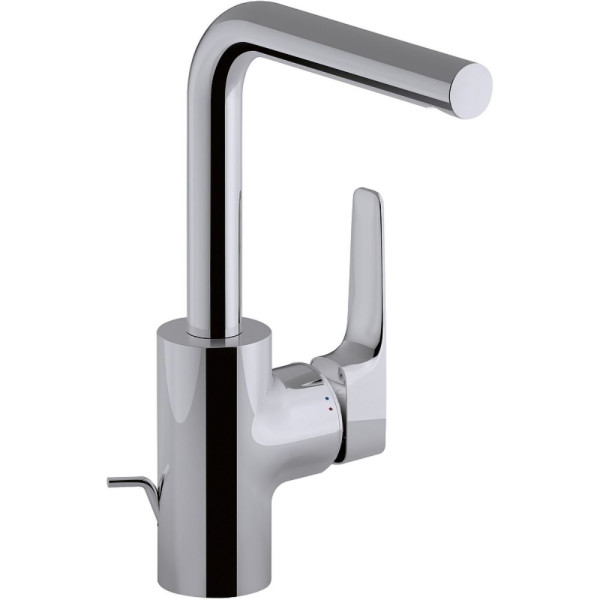 Смеситель для раковины Jacob Delafon Aleo с донным клапаном хром (E72357-CP)