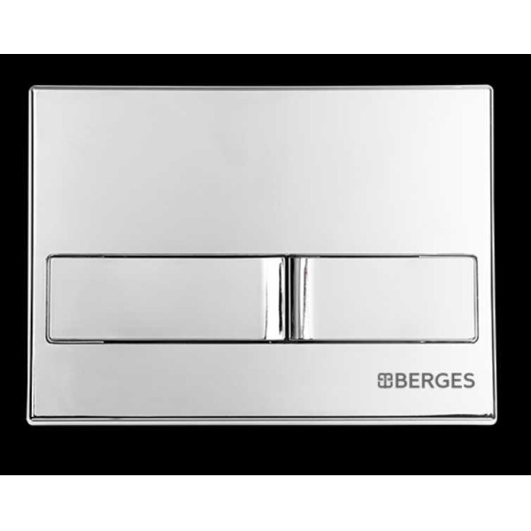 Комплект инсталляция с унитазом Berges инсталляция NOVUM525, кнопка L3 хром глянец, унитаз EGO XL 54 см, сиденье дюропласт Toma SO, микролиф