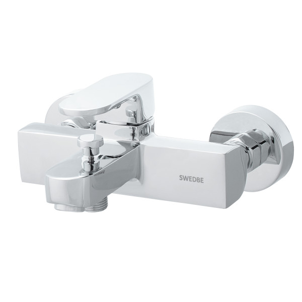 Смеситель для ванны Swedbe Lynx хром (2330)