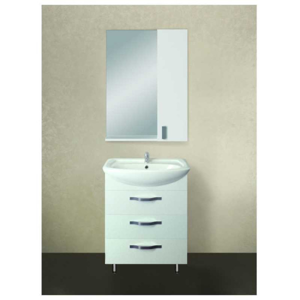 Тумба напольная 1Marka Вита 650*450*850 белая (У50110) Тумба напольная 1Marka Вита 650*450*850 белая (У50110)