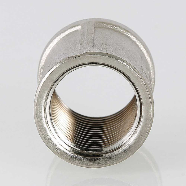 Муфта 1" Valtec (никель) (VTr.270.N.0006) Муфта 1" Valtec (никель) (VTr.270.N.0006)