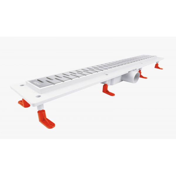 Лоток душевой 500 мм. Miano Klassik/Floor глянец, боковой слив D50 (MS-50K)