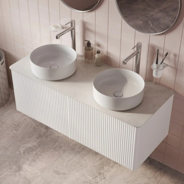 Столешница Iddis Optima Home 120x49,3x1 светло-серый (OPH12W0i89)