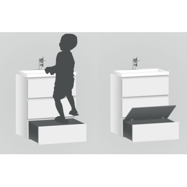 Тумба напольная AM.PM Gem S 60 (M91FSX0602OF)