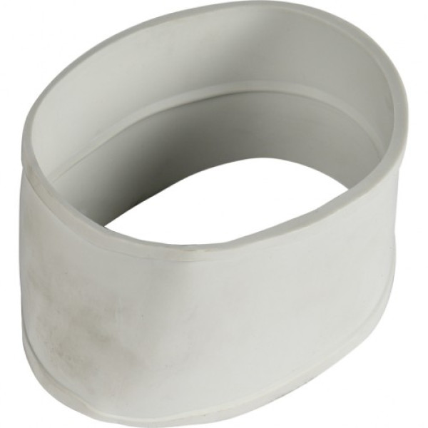 Элемент дымохода DN 60/100 труба коаксиальная 2000 мм п/м, уплотнения и хомут в комплекте (лого) SCA-6010-002000