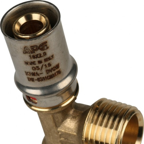 Тройник 16*1/2"Н*16 Stout (пресс) SFP-0008-161216 Тройник 16*1/2"Н*16 Stout (пресс) SFP-0008-161216