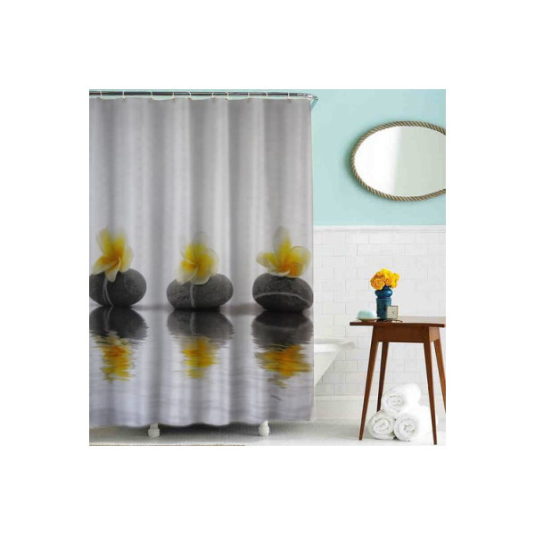 Шторка для ванны текстильная Melodia 180x180 см Бытие (MZ-73) Шторка для ванны текстильная Melodia 180x180 см Бытие (MZ-73)