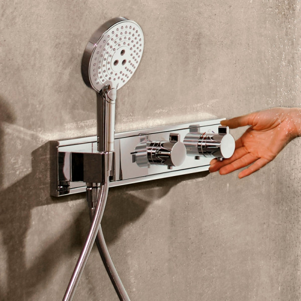 Смеситель для душа Hansgrohe RainSelect с термостатом хром (15355000)