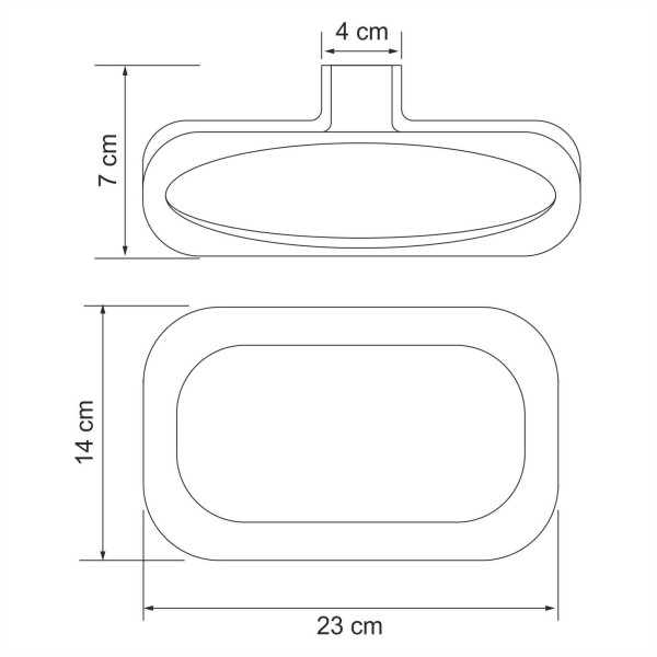 Держатель полотенец WasserKraft Kammel белый (K-8360W)