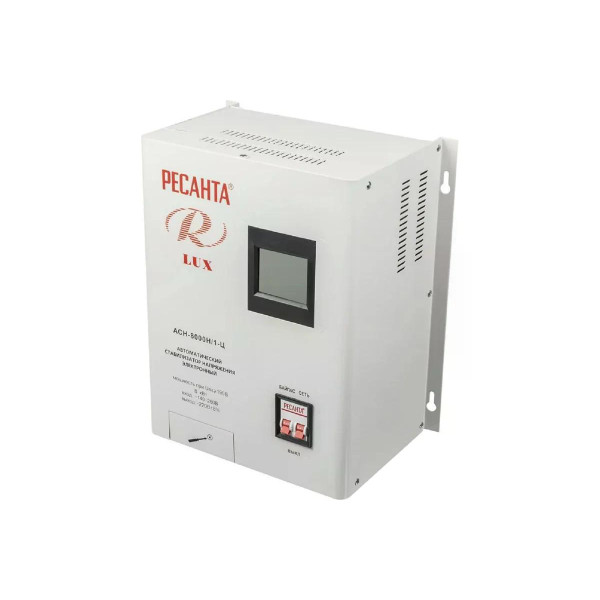 Стабилизатор напряжения Ресанта LUX АСН-8000Н/1-Ц (63/6/17)