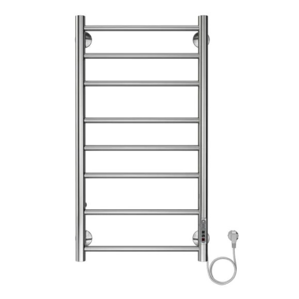 Полотенцесушитель электрический Azario Parma 400x800 хром Полотенцесушитель электрический Azario Parma 400x800 хром