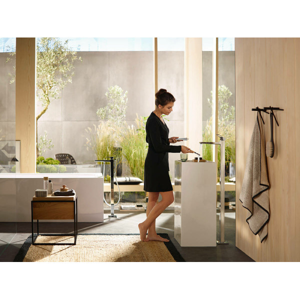 Смеситель напольные Hansgrohe Metropol хром (74530000)