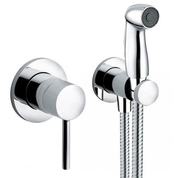 Смеситель с гигиенческим душем Kludi Bozz (389990576)