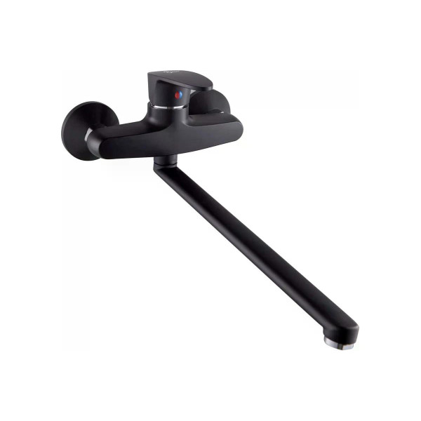 Смеситель для кухни Plstart черный (PL4605-7)