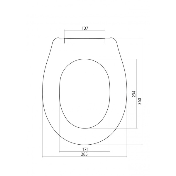 Сиденье для унитаза Santek Каспер белое (1WH501765)