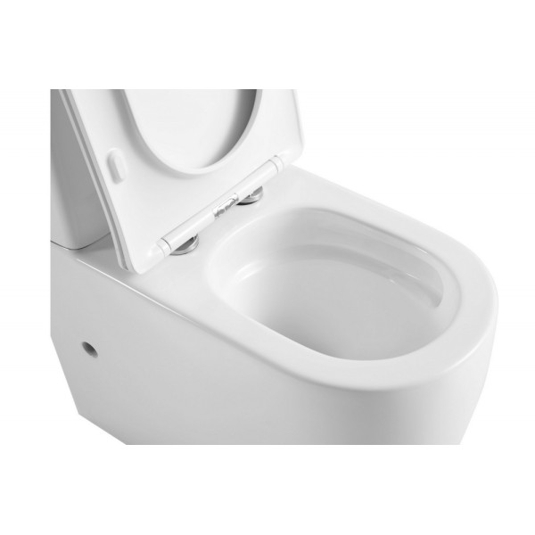 Унитаз напольный Abber Bequem 370x610x835 белый (AC1110T)