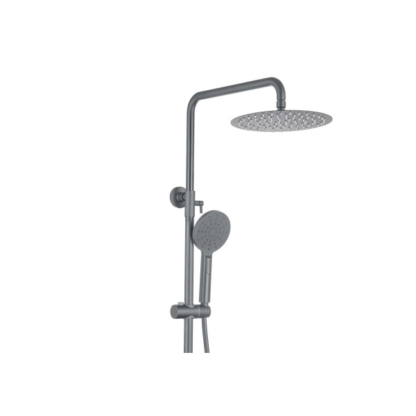 Душевая система Aquatek Вега оружейная сталь (AQ2060BGM)