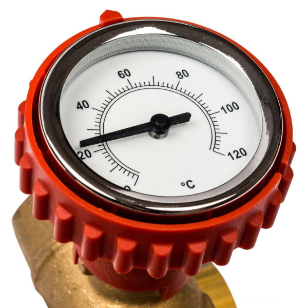 Насосная группа Stout 1" (с прямым контуром, с насосом Grundfos UPSO 25-65 в теплоизоляции) (SDG-0001-002502)