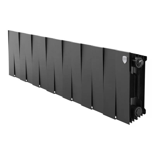 Радиатор биметаллический Royal Thermo PianoForte 200 Чёрный(14 секций) (RTPB3020014)