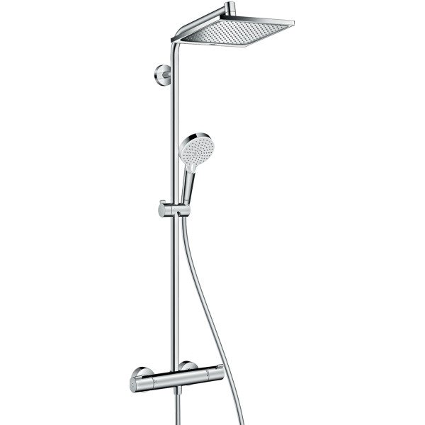 Система душевая Hansgrohe Crometta E Showerpipe 240 (27271000)