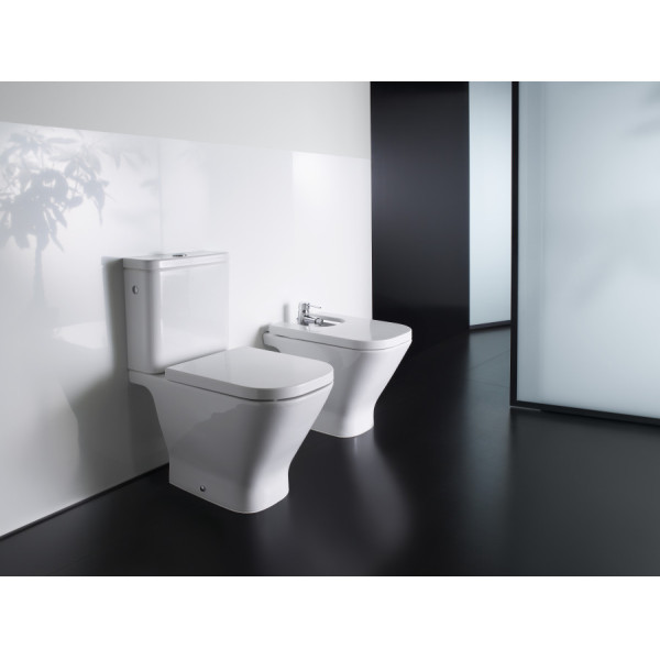 Унитаз напольный чаша Roca The Gap 65x36,5x40 белый (7.3424.7.700.0)