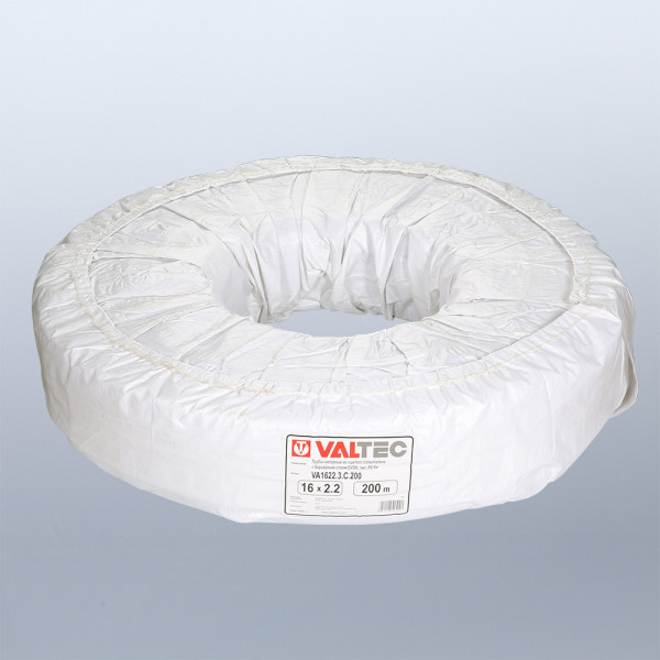 Труба п/э Valtec PEXa-EVOH 16x2,2 мм. (серая, бухта 100 м.) Труба п/э Valtec PEXa-EVOH 16x2,2 мм. (серая, бухта 100 м.)