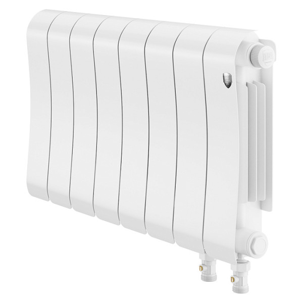 Радиатор биметаллический Royal Thermo Infinity 300 Bianco Traffico VR80 (8 секций) Белый (RTIBTVR8030008) Радиатор биметаллический Royal Thermo Infinity 300 Bianco Traffico VR80 (8 секций) Белый (RTIBTVR8030008)
