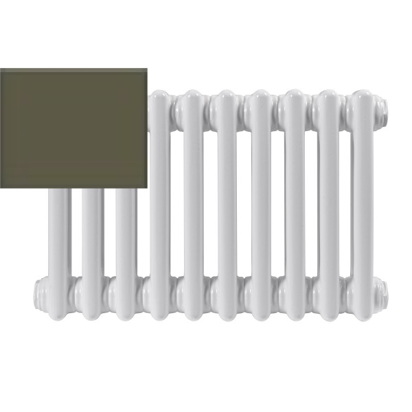 Радиатор стальной трубчатый Velar 3050 11 секций 1/2" U RAL 7006 мат. боковое подключение Радиатор стальной трубчатый Velar 3050 11 секций 1/2" U RAL 7006 мат. боковое подключение