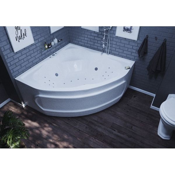 Ванна гидромассажная Акватек Сириус 164х164 НМ (пневматика)