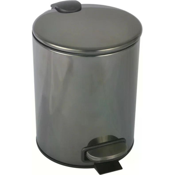 Ведро для мусора Boheme Uno 25x25x28 черный (10426-SGM)