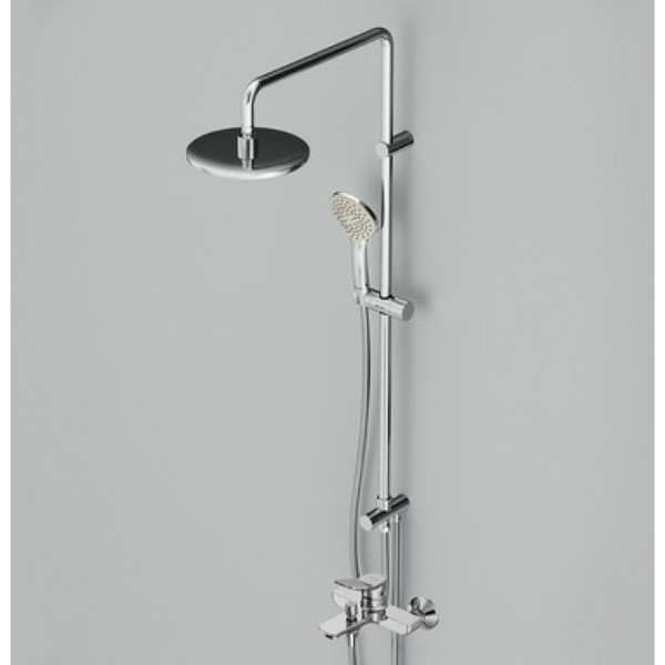 Система душевая X-Joy (смеситель, верхний душ d 220 мм, ручн.душ 110 мм, 3 ф-ции, душевой шланг) Система душевая X-Joy (смеситель, верхний душ d 220 мм, ручн.душ 110 мм, 3 ф-ции, душевой шланг)